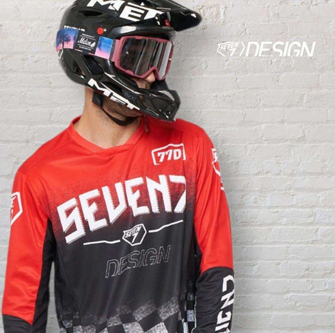 Just Ride Red Black